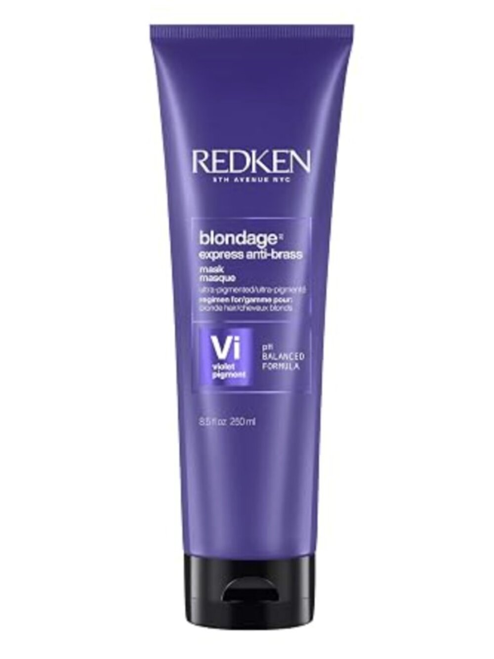 NEW Redken Blondage Express Anti-Brass Purple Mask For Blonde & Highlighted Hair